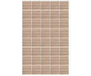 SEAFRONT Panneaux Acoustiques à Lattes de Bois 30 X 30 Cm, Panneaux Muraux | Feutre Haute densité, Placage de Chêne, pour Salon, Chambre, Home Cinéma, Studio