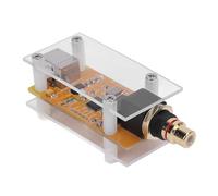 SEAFRONT PCM2706C USB Sound Card Adaptateur de Sortie de Signal Numérique Coaxial avec Transformateur D'isolement D'oscillateur en Actif pour Le Traitement du Signal