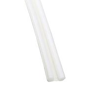 SEAFRONT Praft de Porte Stopper Bloqueur de Bruit en Mousse Efficace pour les Portes Intérieures 37,4 Pouces Sous le Sceau pour le Bureau à Domicile (WHITE)