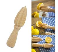 SEAFRONT Presse-agrumes en Bois, Mini Presse-agrumes Manuel pour Citron et Orange, Matériau d'eucalyptus Naturel, pour la Maison et la Cuisine (Comme montré)