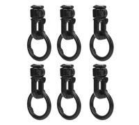 SEAFRONT Raccord à Double Goujon en L avec Joint Torique en Acier allié Robuste pour Camions, Fourgonnettes et Camping-Cars, Attaches Sécurisées