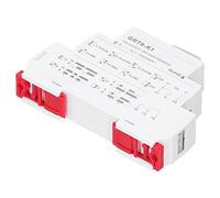 SEAFRONT Relais temporisé 12 V, Relais temporisé, Interrupteur Numérique électronique, Minuterie sur Rail DIN, Longue Durée de Vie pour Cycle Mini Mise Hors Tension, Facile à et à, Design Compact,