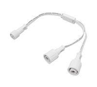 SEAFRONT Répartiteur en Y de Câble D'extension de 16 Pieds pour Lumières Extérieures Permanentes E FY E22, étanche IP68 avec Gaine en PVC Certifiée UL