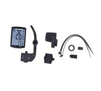 SEAFRONT sans Fil Vélo Compteur De Vitesse Cycle Ordinateur Vélo Odomètre avec 2.8in Écran LCD Blanc Rétro Éclairage Preuve De l'eau Auto Scan Vitesse Distance pour Cyclisme