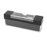 SEAFRONT SEAFRONT Brosse à Disque en Velours, Nettoyant Antistatique, Dépoussiérage Efficace pour Disques Vinyles et CD, Outil de Velours Portable pour Les Amateurs de Musique