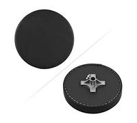 SEAFRONT Siège de Trône de Tambour Universel, Tabouret Rond rembourré avec Hauteur Réglable pour Batteurs Adultes, Coussin en Cuir épais, Pieds Antidérapants, Robuste en Acier Inoxydable à Double