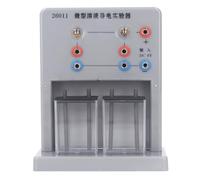 SEAFRONT Testeur de conductivité de Micro Solution, Testeur de conductivité D'électrolyte avec Pinces à Fil pour L'enseignement de la Chimie