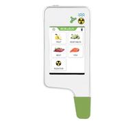 SEAFRONT Testeur de Nitrate Portable Détecteur de Nitrate Numérique Compteur Geiger de Rayonnement Alimentaire avec Détection en 3 Secondes pour Poisson, Viande, Fruits, Légumes, Fruits (WHITE)