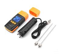 SEAFRONT Testeur Humidité Bois, Humidimètre en Bois Numérique, GM620-10-60 ℃ Détecteur d'Affichage d'Humidité de Contrôle d'Humidité en Bois avec 4 Niveaux Réglables