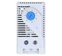 SEAFRONT Thermostat Mécanique, Réglable 0 à 60 °C, 0 à 140 °F | Interrupteur de Contrôle de Température, Normalement Ouvert, 250VAC 10A, Boîtier en Plastique, UL94 V 0, pour Contrôle de