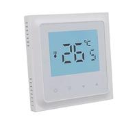SEAFRONT Thermostat Numérique Contrôleur Intelligent Programmable pour Chauffage par le Sol avec Verrouillage pour Enfants Contrôle Précis 5-35 °C Montage Mural pour Bureau à Domicile