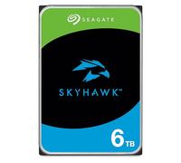 Seagate 6ToSkyHawk Internal Surveillance Drive | SATA (ST6000VXZ09) | HDD surveillance optimisé DVR/NVR. ImagePerfect. Jusqu'à 64 caméras HD. Charges 24×7. Garantie 3 ans + Rescue