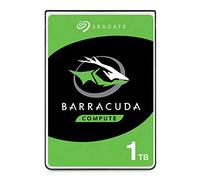 Seagate BarraCuda 1To, Disque Dur Interne HDD, 2.5 pouces, SATA 6 Goit/s, 5 400 tr/min, 128 Mo de cache, pour PC et ordinateur portable, Ouverture Facile, Services Rescue (ST1000LM048)
