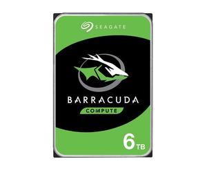 Seagate Barracuda 6TB disque dur 6 To 5400 tr/min 256 Mo 3.5 Série ATA III