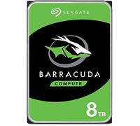 Seagate BarraCuda, 8 To, disque dur interne, SATA 6 Gbit/s, 3,5 pouces, 5 400 tr/min, 256 Mo de cache pour PC de bureau (ST8000DM004)