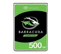 Seagate Barracuda Disque Dur 500 Go SATA 6 GB/s 5400 TR/Min 6,4 cm 7 mm bauhã ¶ HE 128 Mo Cache BLK