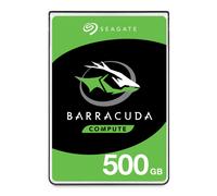 Seagate BarraCuda Disque dur interne HDD 500 Go 2,5 pouces SATA 6 Gb/s 5400 tr/min 128 Mo de cache pour ordinateur portable PC Emballage sans