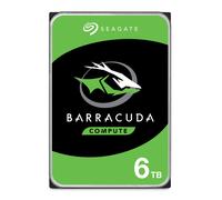 Seagate BarraCuda Disque dur interne HDD 6 To 3,5 pouces SATA 6 Gb/s 5 400 tr/min 256 Mo de cache pour ordinateur de bureau Emballage sans fr