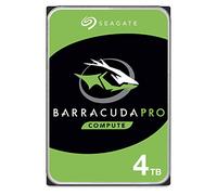 Seagate BarraCuda Pro, 4 To, Disque dur interne hautes performances HDD - 3,5" SATA 6 Gbit/s 7 200 tr/min, 256 Mo de mémoire cache, pour PC, services Rescue valables 2 ans (ST4000DM006)