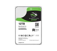Seagate Barracuda Pro ST12000DM0007 - Disque dur - 12 To - interne - 3.5" - SATA 6Gb/s - 7200 tours/min - mémoire tampon : 256 Mo - avec 2 ans de Seagate Rescue Data Recovery