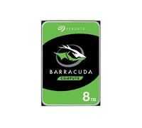 Seagate Barracuda ST8000DM004 HDD 8To 3.5" SATA III 5400RPM 256Mo, 220MiB/s, Consommation 6.8W, Température 0-60°C, 101.8x26.1x147mm