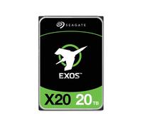 Seagate Enterprise Exos X20 20To HDD 3.5" SATA III 6Gbit/s 7200RPM, MTBF 2.5M h, 272MiB/s Sustained Transfer, Ref ST20000NM007D