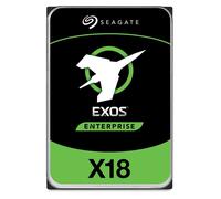 Seagate Exos X18 ST18000NM001J - Disque dur - chiffré - 18 To - interne - SATA 6Gb/s - 7200 tours/min - mémoire tampon : 256 Mo - Self-Encrypting Drive (SED) G