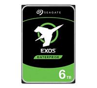 Seagate Exos 6 To, Disque dur interne d’entreprise HDD - 3,5 pouces 6 Gbit/s, 128 Mo de mémoire cache, pour entreprise et centre de données (ST6000NM0115)