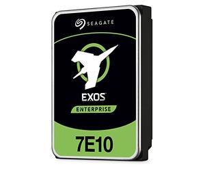 Seagate Exos 7E10 2 to, Disque Dur Interne - 3,5 Pouces 512e/4KN SAS 12 Gbits/s 7 200 TR/Min, 256 Mo de mémoire Cache, 2M MTBF, pour Entreprise et Centre de données (ST2000NM018B)
