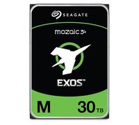 Seagate Exos M 30TB, Enterprise Interne, 3.5", 7200 TR/Min, CMR, 512 Mo de Cache, SATA 6 Go/s, Service de Sauvegarde de données (ST30000NM004K)