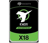 Seagate Exos X18 ST18000NM001J - Disque dur - crypté - 18 To - interne - SATA 6Gb/s - 7200 tours/minute - mémoire tampon : 256 Mo - disque auto-décryptable (SED)