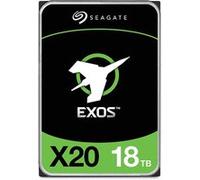 Seagate Exos X20 ST18000NM001D - Disque dur - chiffré - 18 To - interne - SAS 12Gb/s - 7200 tours/min - mémoire tampon : 256 Mo - Self-Encrypting Drive (SED) G