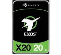 Seagate Exos X20 ST20000NM003D - Disque dur - chiffré - 20 To - interne - SAS 12Gb/s - 7200 tours/min - mémoire tampon : 256 Mo - Self-Encrypting Drive (SED) G