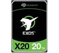 Seagate Exos X20 ST20000NM003D - Disque dur - crypté - 20 To - interne - SAS 12Gb/s - 7200 tr/min - mémoire tampon : 256 Mo - Self-Encrypting Drive (SED)