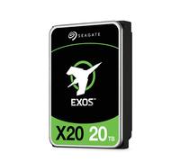 Seagate Exos X20 ST20000NM007D - Disque dur - 20 To - interne - SATA 6Gb/s - 7200 tours/min - mémoire tampon : 256 Mo