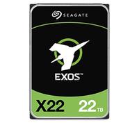 Seagate Exos X22 ST22000NM002E - Disque dur - chiffré - 22 To - interne - 3.5" - SATA 6Gb/s - 7200 tours/min - Self-Encrypting Drive (SED)