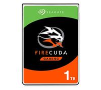 Seagate FireCuda, 1 To, Disque hybride hautes performances SSHD, 2,5" SATA 6 Gbit/s, 8 Go de mémoire cache, pour PC portable de jeu, services Rescue valables 3 ans, Ouverture Facile (ST1000LXZ15)