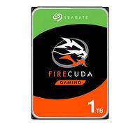 Seagate FireCuda 1 To, Disque hybride hautes performances SSHD, 3,5" SATA 6 Gbit/s, 64 Mo de mémoire cache, pour PC portable de jeu, services Rescue valables 3 ans (ST1000DX002)