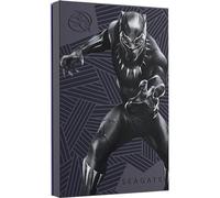 Seagate FireCuda 2To Disque dur externe portable, compatible avec PS4, PS5, Xbox One/Series, PC, Marvel Edition Black Panther, USB 3.2, 3 ans Rescue Services (STKL2000401)