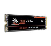 Seagate FireCuda 530, 2 To, SSD interne, M,2 PCIe 4e génération 4 NVMe 1,4, 7 300 Mo/s, NAND TLC 3D, 2550 TBW, 1,8 million d'heures MTBF, pour PC, 3 ans Rescue Services (ZP2000GM3A013)