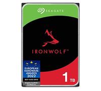 Seagate IronWolf 1 To ¿ Disque Dur NAS 3.5" ¿ SATA 6Gb/s ¿ 64 Mo Cache ¿ 5400 RPM ¿ Fiable 24/7 ¿ ST1000VN002