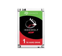 Seagate IronWolf 1 To HDD 3.5" SATA III 6Gb/s 5900 RPM 64 Mo - ST1000VN002 - Pour NAS, 180 To/an, AgileArray, 1000000h MTBF