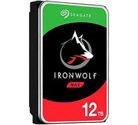 Seagate IronWolf 12 to, Disque Dur Interne NAS HDD, CMR 3,5" SATA 6 Gbit/s 7200 TR/Min, 265 Mo de mémoire Cache, pour NAS Raid, Services Rescue valables 3 Ans (ST12000VN0008)