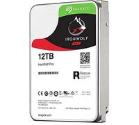 Seagate IronWolf 12 to, Disque Dur Interne NAS HDD, CMR 3,5" SATA 6 Gbit/s 7200 TR/Min, 265 Mo de mémoire Cache, pour NAS Raid, Services Rescue valables 3 Ans (ST12000VN0008)