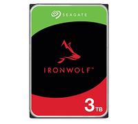 Seagate IronWolf 3 To, Disque dur interne NAS HDD, CMR 3,5" SATA 6 Gbit/s 5 900 tr/min, 64 Mo de mémoire cache, pour NAS RAID, services Rescue valables 3 ans (ST3000VN007)
