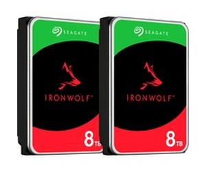 Seagate IronWolf NAS 2 x 8 TB Bundle, Disque dur