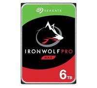Seagate IronWolf Pro 6 To, Disque dur interne NAS HDD - CMR 3,5" SATA 6 Gbit/s, 256 Mo de mémoire cache, pour NAS RAID, services de récupération des données - Ouverture facile (ST6000NE0023)