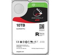 Seagate IronWolf Pro ST10000NE000 - Disque dur - 10 To - interne - 3.5" - SATA 6Gb/s - 7200 tours/min - mémoire tampon : 256 Mo - avec Seagate Rescue Data Recovery