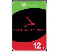 Seagate IronWolf Pro ST12000NT001 - Disque dur - 12 To - interne - 3.5" - SATA 6Gb/s - 7200 tours/min - mémoire tampon : 256 Mo - avec 3 ans de Seagate Rescue Data Recovery G