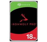 Seagate IronWolf Pro ST18000NT001 - Disque dur - 18 To - interne - 3.5" - SATA 6Gb/s - 7200 tours/min - mémoire tampon : 256 Mo - avec 3 ans de Seagate Rescue Data Recovery